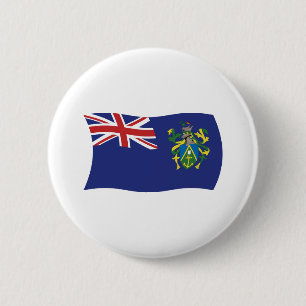 Botón de la bandera de las Islas Pitcairn