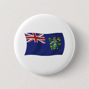 Botón de la bandera de las Islas Pitcairn