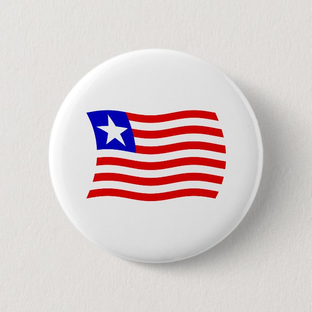 Botón de la bandera de Liberia (Anverso)