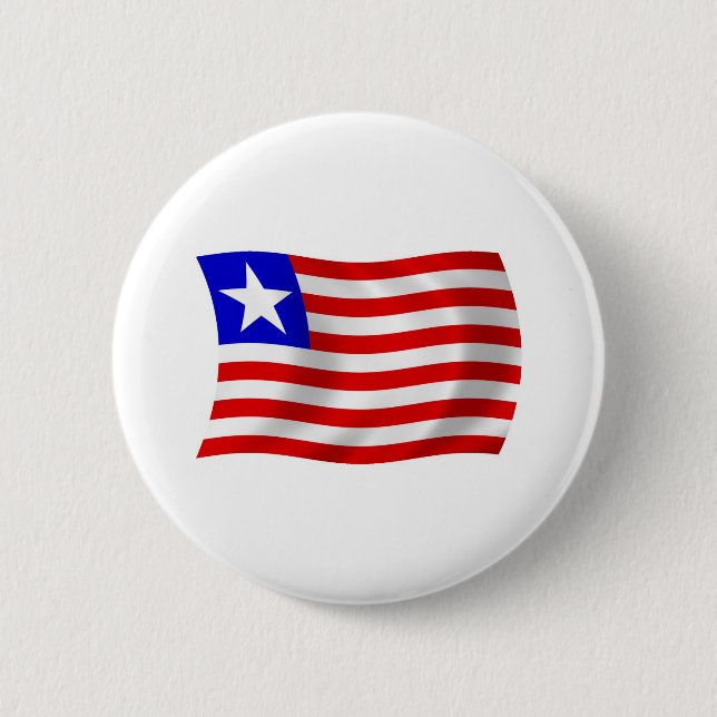Botón de la bandera de Liberia (Anverso)