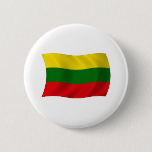 Botón de la bandera de Lituania