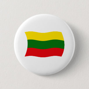 Botón de la bandera de Lituania