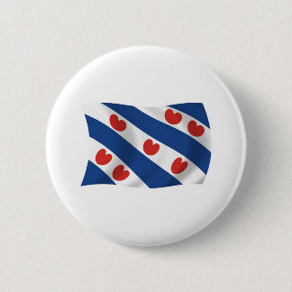 Botón de la bandera de los frisones