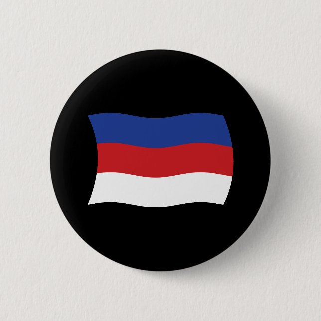 Botón de la bandera de los sorbios (Anverso)