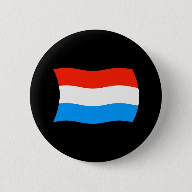 Botón de la bandera de Luxemburgo (Anverso)
