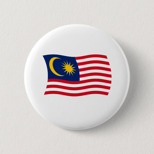 Botón de la bandera de Malasia (Anverso)