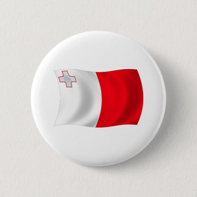 Botón de la bandera de Malta (Anverso)