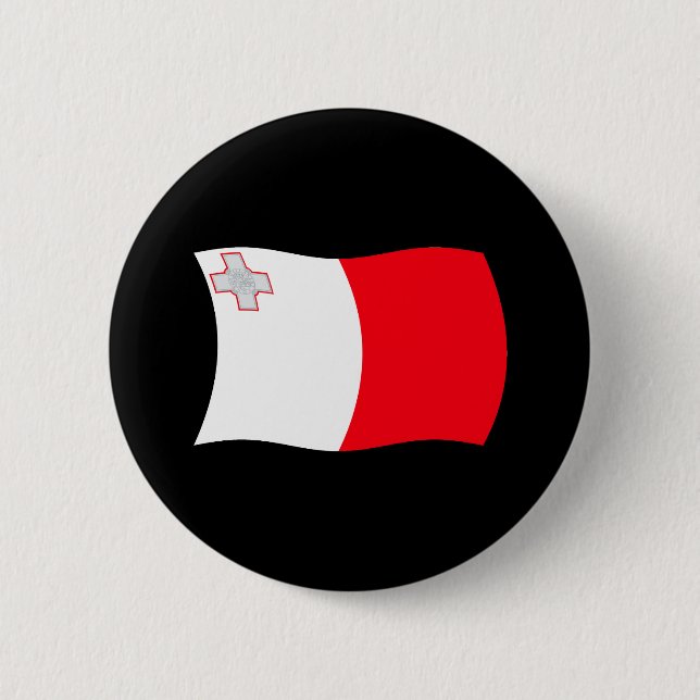 Botón de la bandera de Malta (Anverso)