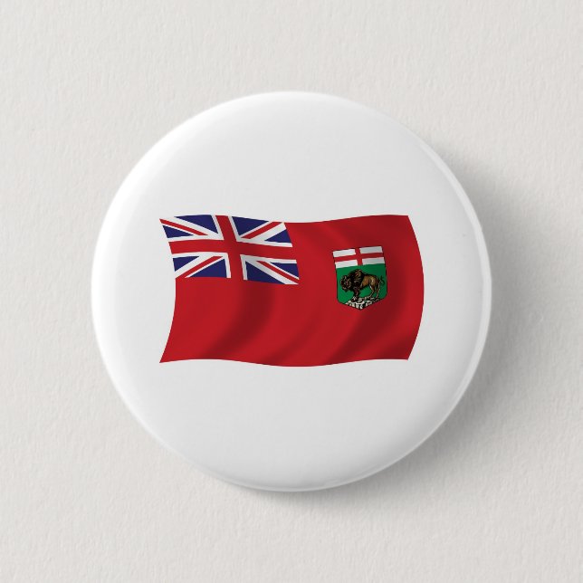 Botón de la bandera de Manitoba (Anverso)