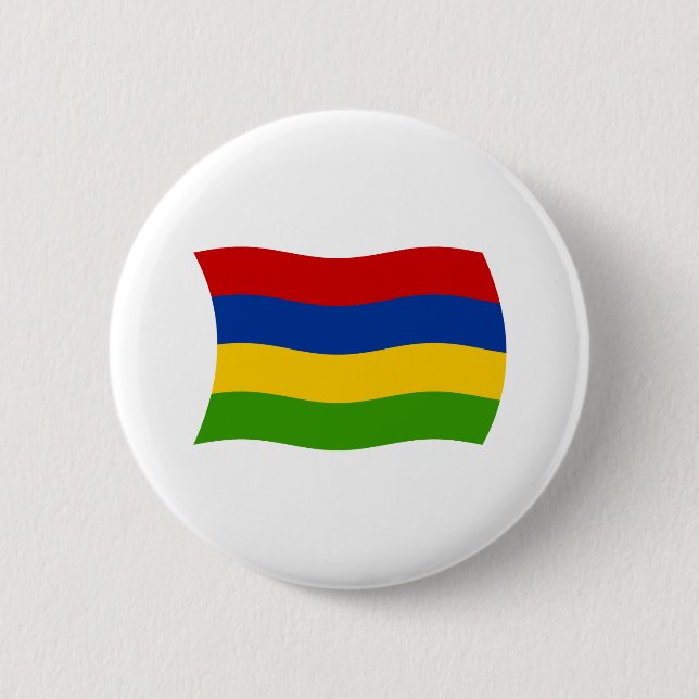 Botón de la bandera de Mauricio (Anverso)