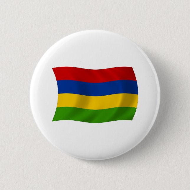 Botón de la bandera de Mauricio (Anverso)