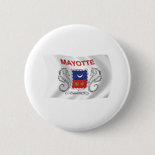 Botón de la bandera de Mayotte