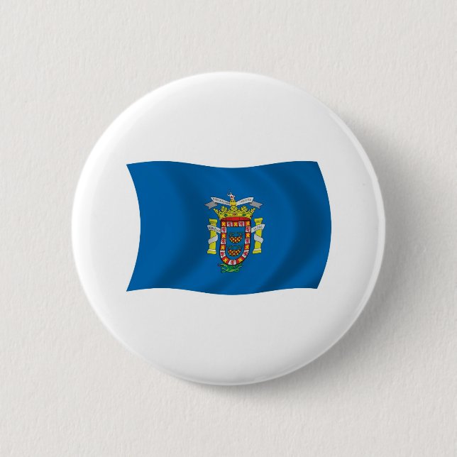 Botón de la bandera de Melilla (Anverso)