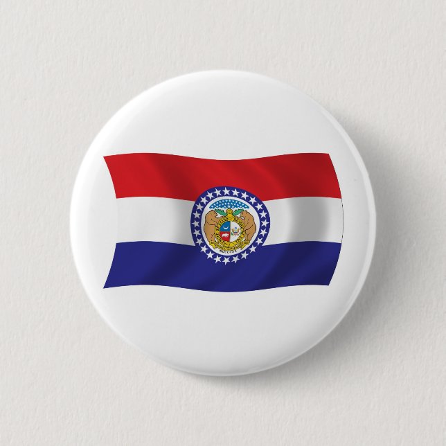 Botón de la bandera de Missouri (Anverso)