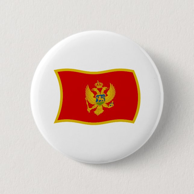 Botón de la bandera de Montenegro (Anverso)