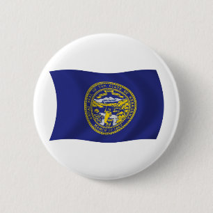 Botón de la bandera de Nebraska