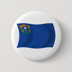Botón de la bandera de Nevada