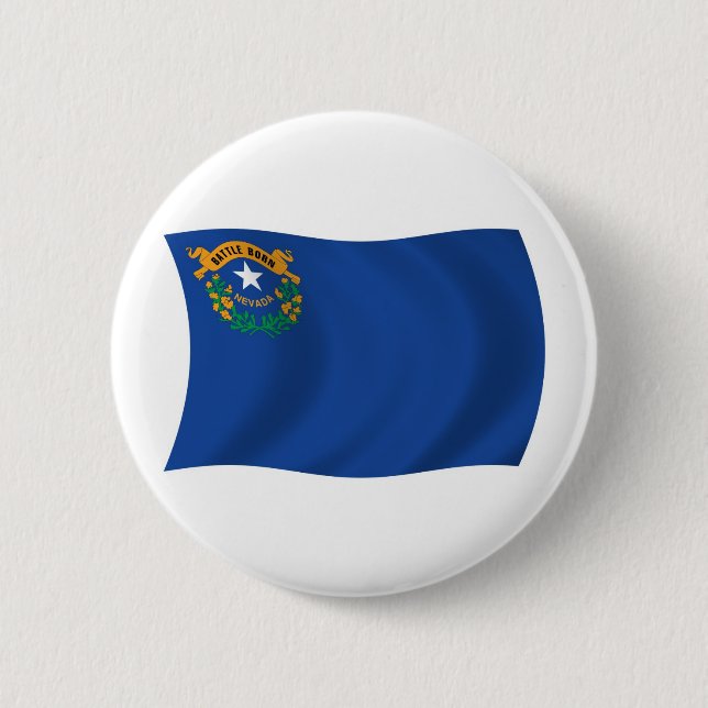 Botón de la bandera de Nevada (Anverso)
