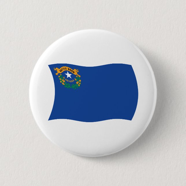 Botón de la bandera de Nevada (Anverso)