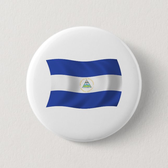 Botón de la Bandera de Nicaragua (Anverso)