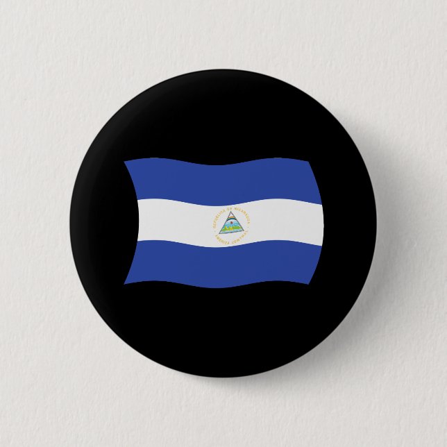 Botón de la Bandera de Nicaragua (Anverso)