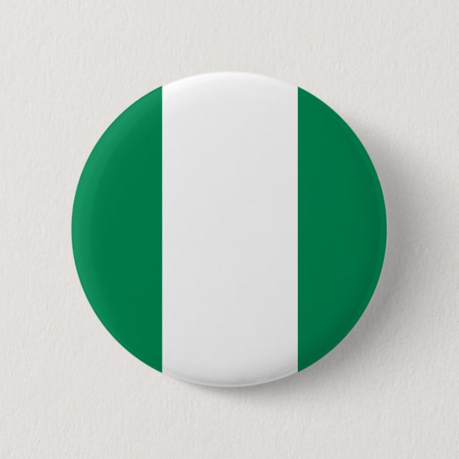 Botón de la bandera de Nigeria (Anverso)