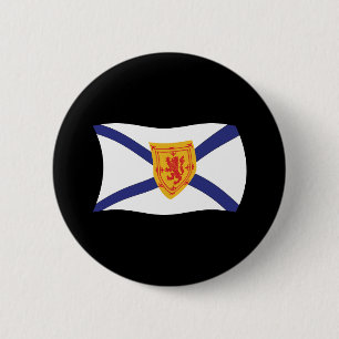Botón de la bandera de Nueva Escocia