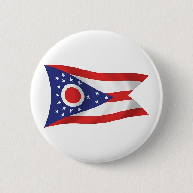 Botón de la bandera de Ohio (Anverso)