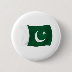 Botón de la bandera de Pakistán