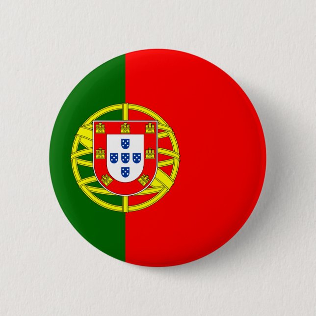 Botón de la bandera de Portugal (Anverso)