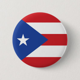 Botón de la bandera de Puerto Rico