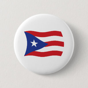 Botón de la bandera de Puerto Rico