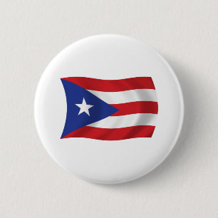 Botón de la bandera de Puerto Rico