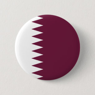 Botón de la bandera de Qatar