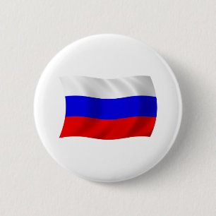 Botón de la bandera de Rusia
