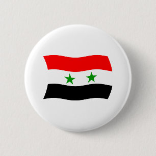 Botón de la bandera de Siria