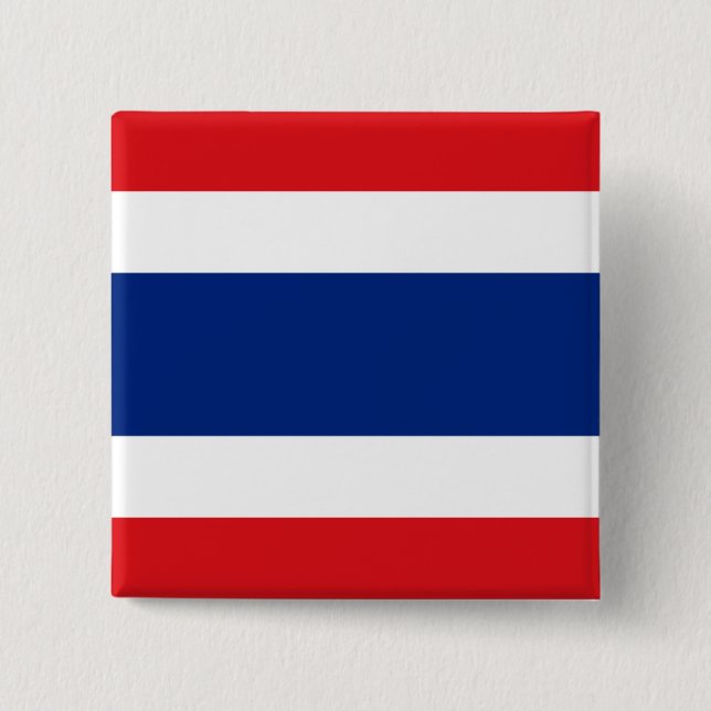 Botón de la bandera de Tailandia (Anverso)