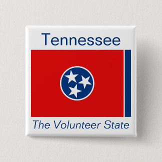 Botón de la bandera de Tennesseean