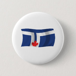 Botón de la bandera de Toronto