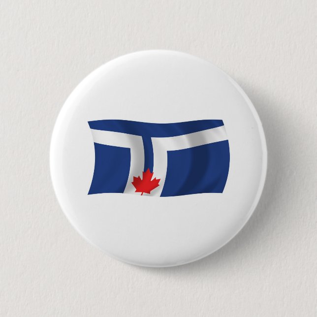 Botón de la bandera de Toronto (Anverso)