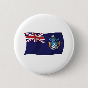 Botón de la bandera de Tristan Da Cunha