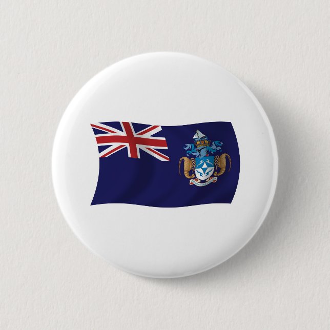 Botón de la bandera de Tristan Da Cunha (Anverso)
