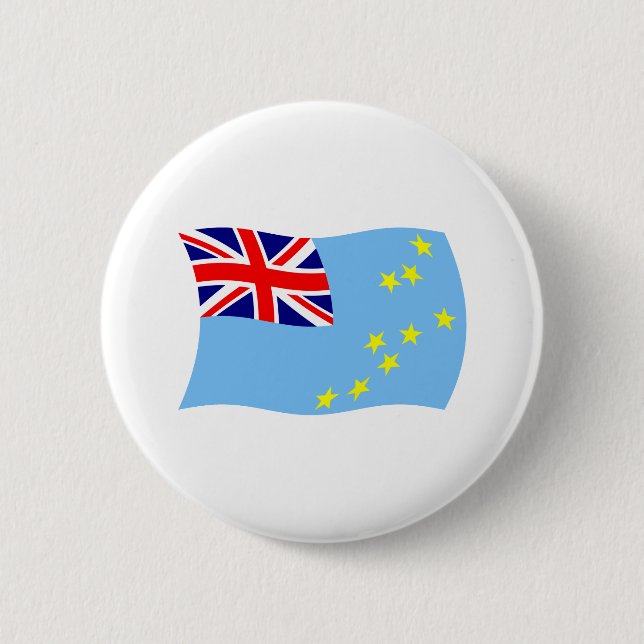 Botón de la bandera de Tuvalu (Anverso)