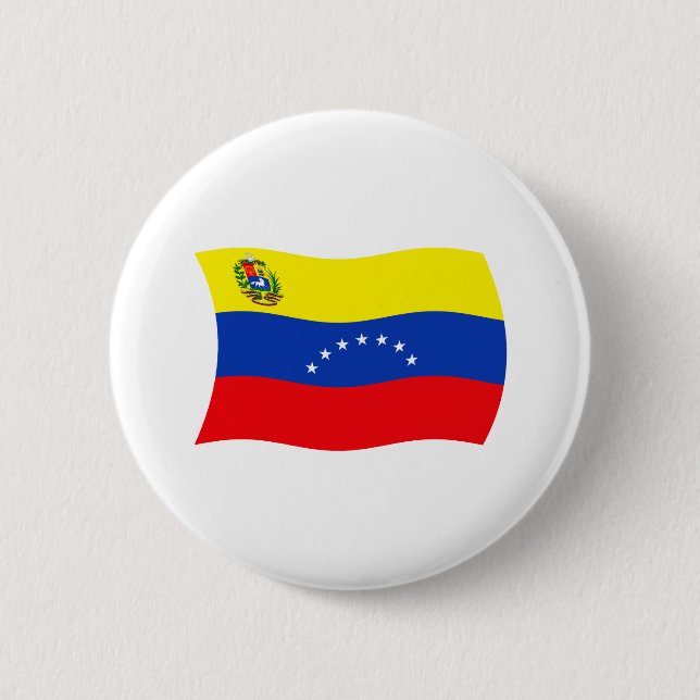 Botón de la bandera de Venezuela (Anverso)