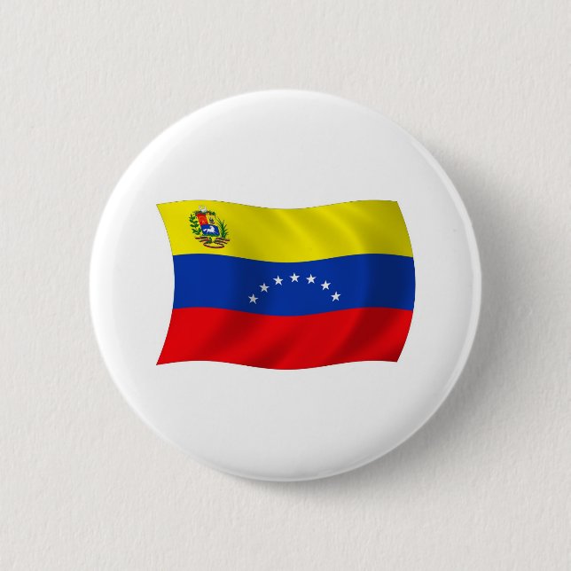 Botón de la bandera de Venezuela (Anverso)