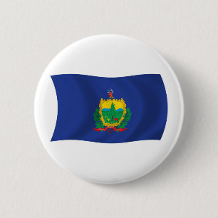 Botón de la bandera de Vermont