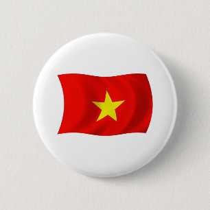 Botón de la bandera de Vietnam