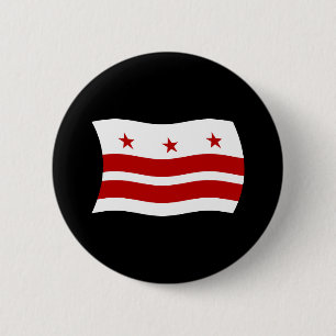 Botón de la bandera de Washington D.C.
