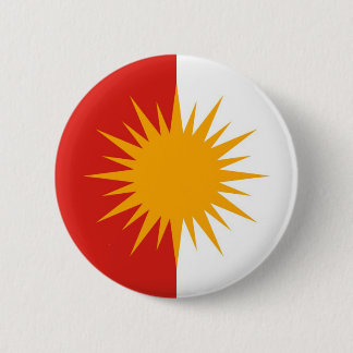 Botón de la bandera de Yezidi