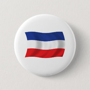 Botón de la bandera de Yugoslavia